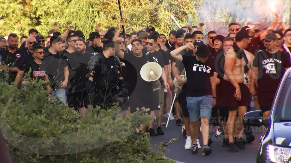 Transmisiune specială de la Stadionul Arcul de Triumf | Premierul Marcel Ciolacu a ajuns la mediul FCSB-Dinamo 848091