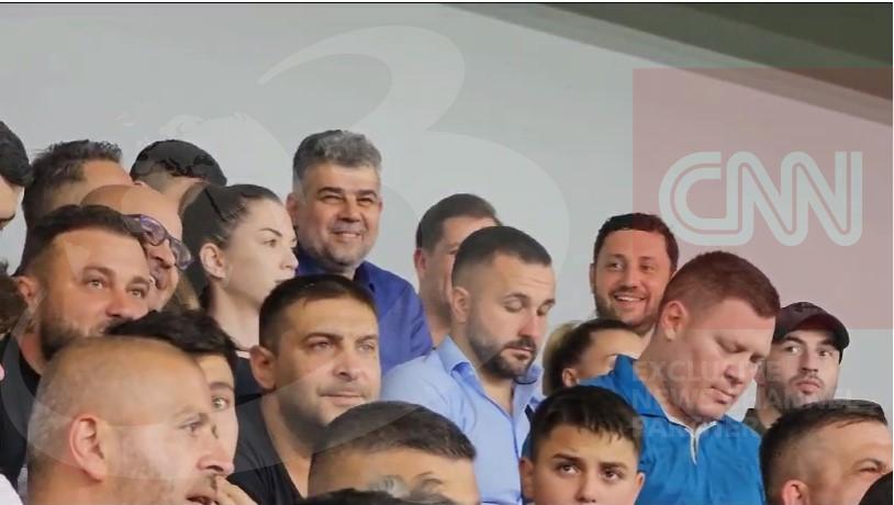 Transmisiune specială de la Stadionul Arcul de Triumf | Premierul Marcel Ciolacu a ajuns la mediul FCSB-Dinamo 848103
