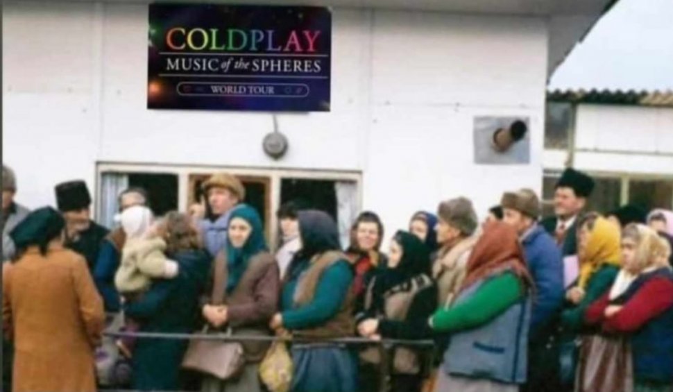 "Cât de cold e portofelul?": Val de glume și ironii, după ce românii au stat la "coadă" să prindă bilete la concertele Coldplay din București
