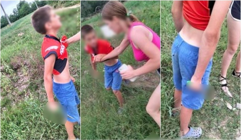 ”Numai scandal toată ziua, omoară pisici” Un copil amenință cu cuțitul o tânără, în Botoșani