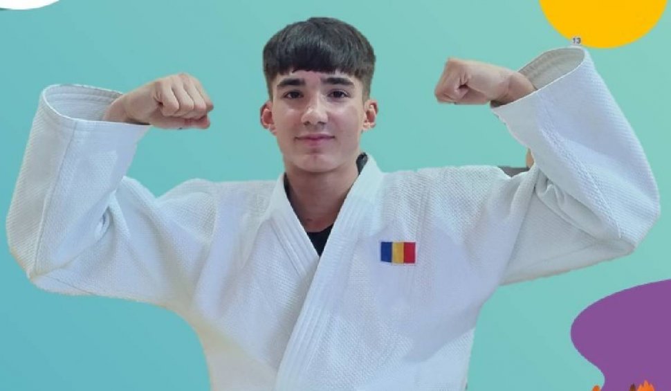 Victorie pentru România la judo: David Gliga a obținut medalia de aur, la FOTE Maribor 2023