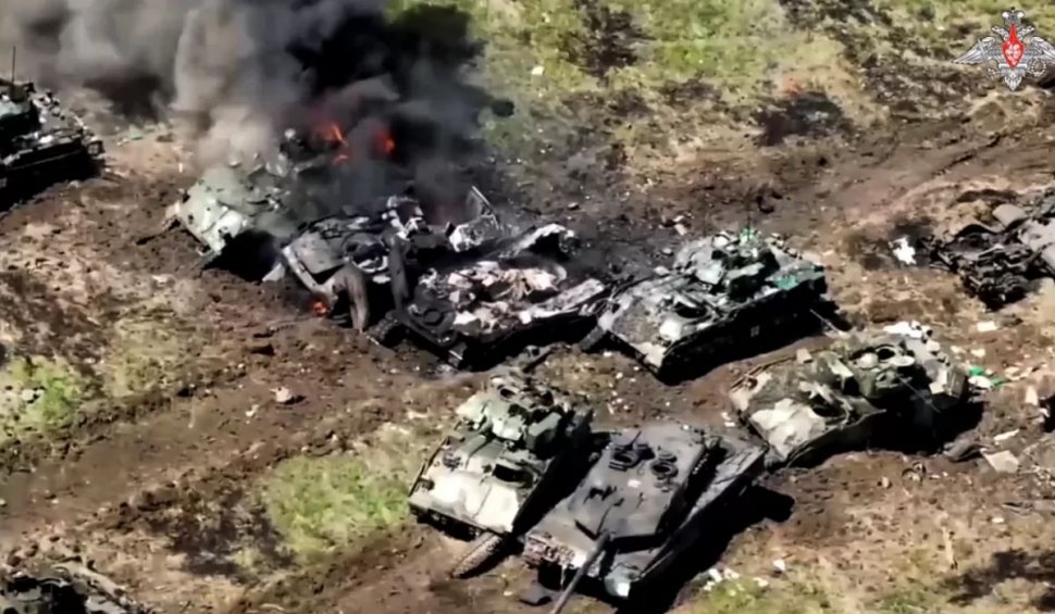 Tancurile occidentale, aproape inutile în război. Soldații ruși folosesc ”o nouă armă” pentru a opri contraofensiva Ucrainei