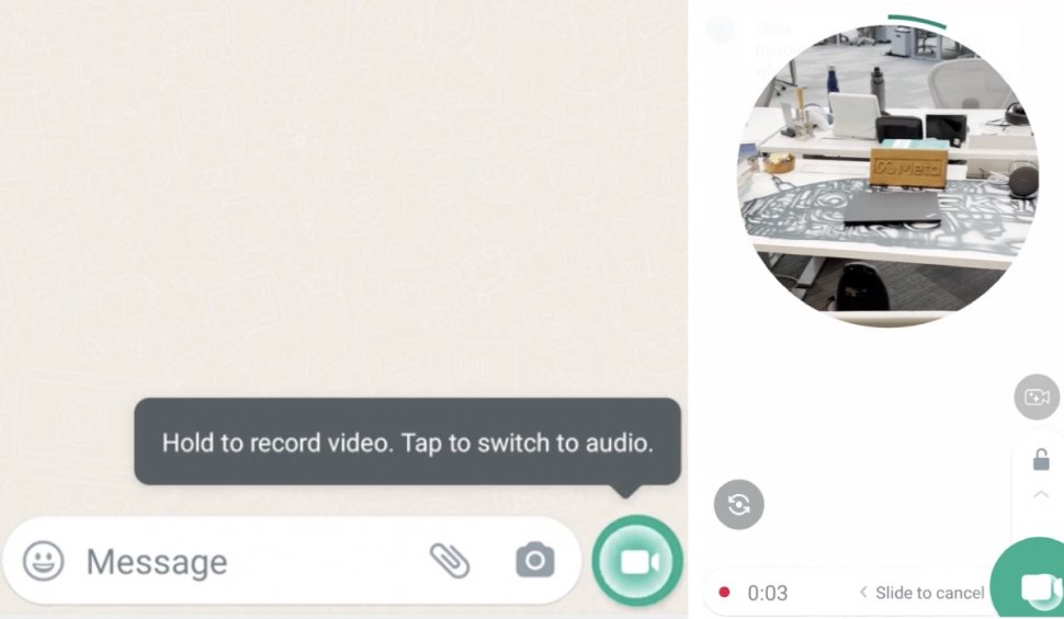 WhatsApp lansează mesajele video instantanee! Mark Zuckerberg a arătat cum funcționeză