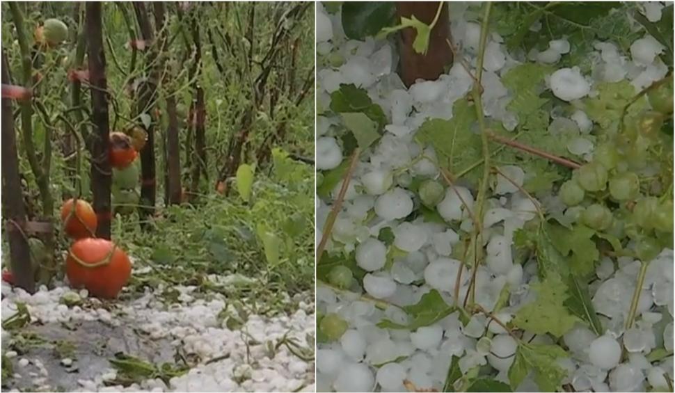 "M-a răsturnat furtuna cu tot cu maşină". O vijelie de o oră a făcut prăpăd în Brăila şi Buzău  850321