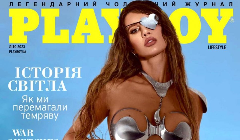 Apariție incendiară, într-o revistă pentru bărbați, a unei soții de politician din Ucraina. Femeia a fost la un pas de moarte