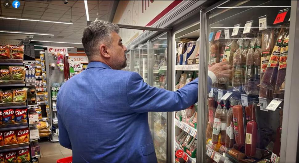 Marcel Ciolacu, vizită-control într-un supermarket: "Cele mai mari scăderi de preţ sunt la cartofii noi, apoi la pâine, telemea, făină și mălai" 850674
