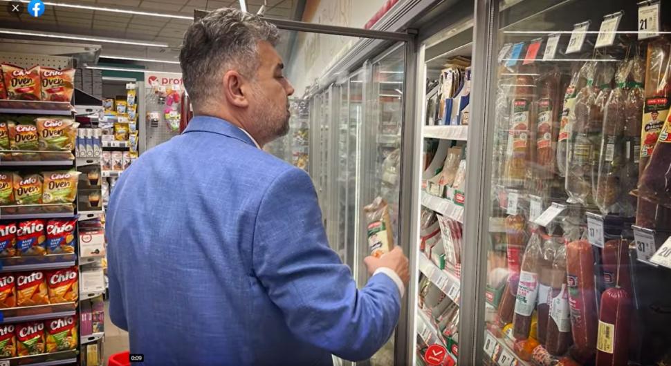 Marcel Ciolacu, vizită-control într-un supermarket: "Cele mai mari scăderi de preţ sunt la cartofii noi, apoi la pâine, telemea, făină și mălai" 850675