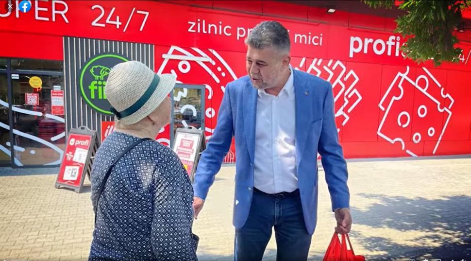Marcel Ciolacu, vizită-control într-un supermarket: "Cele mai mari scăderi de preţ sunt la cartofii noi, apoi la pâine, telemea, făină și mălai" 850681
