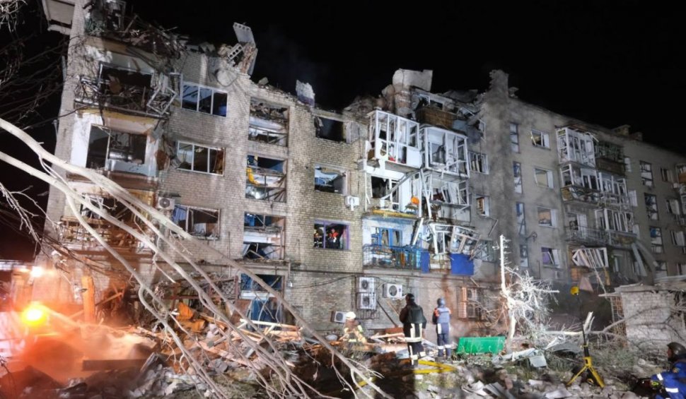 Carnagiu în orașul ucrainean Pokrovsk și în regiunea Harkov, după un atac rusesc cu rachete. Cel puțin zece oameni au murit