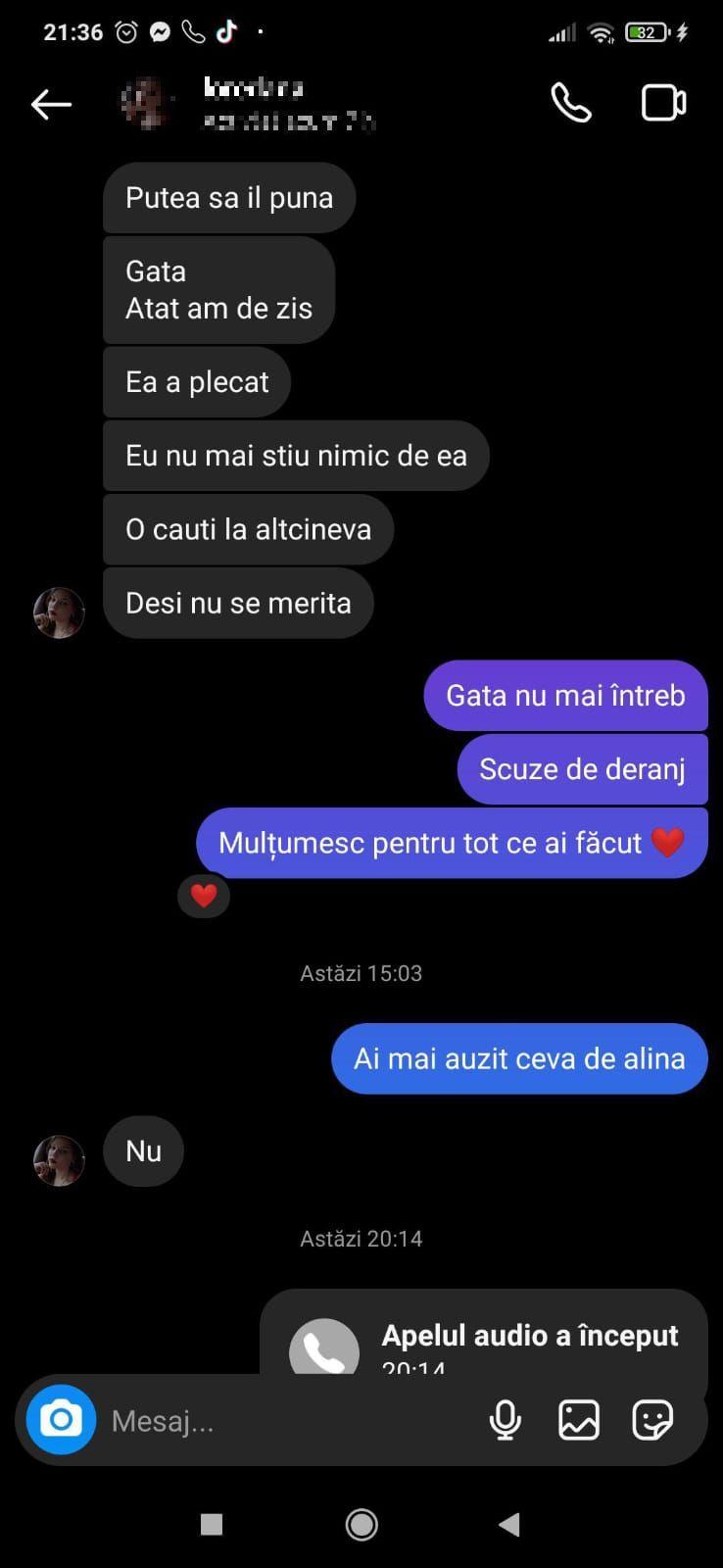 ”Nu mă ating de ea, se tot foiește! Nu vrea să răspundă!” Noi mesaje între criminala de la Mangalia și iubitul fetei ucise 851178