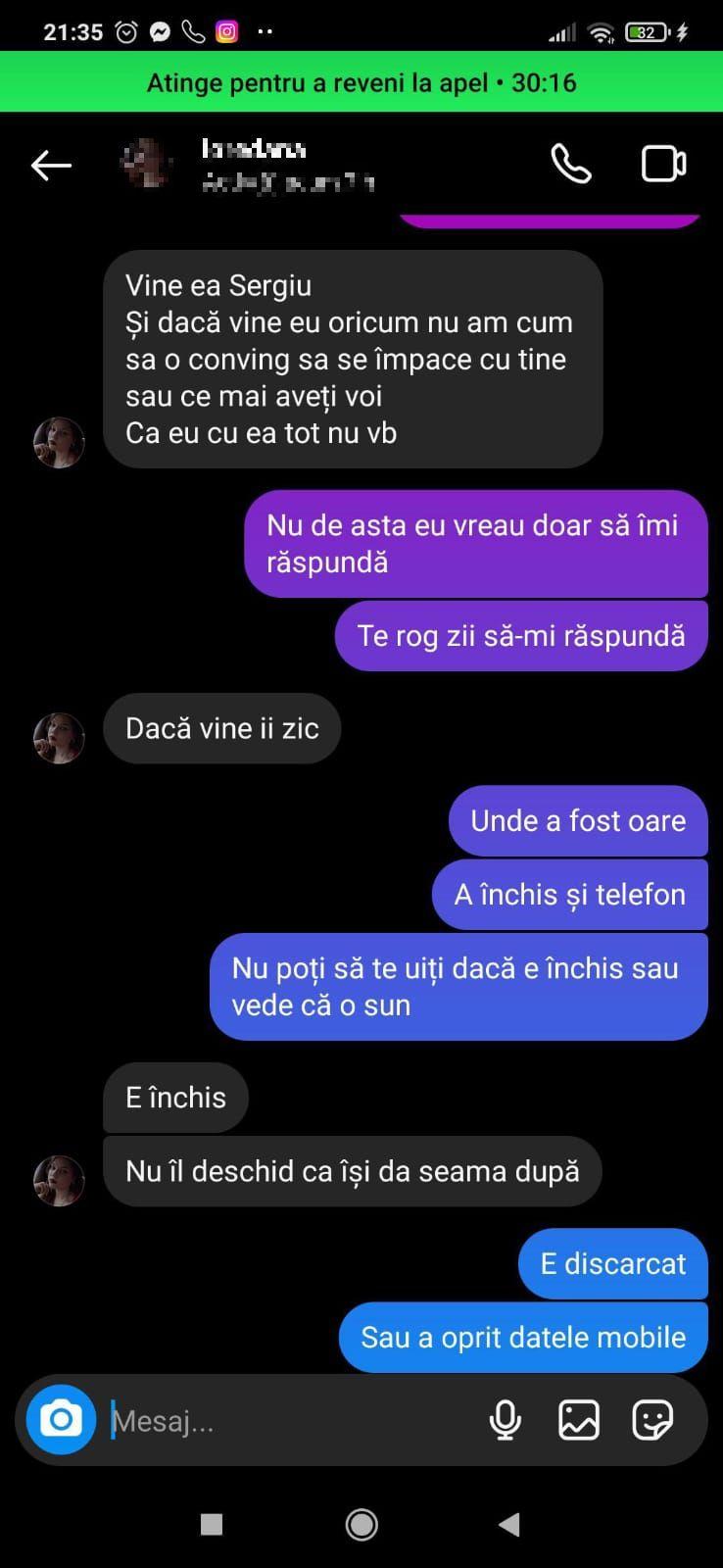”Nu mă ating de ea, se tot foiește! Nu vrea să răspundă!” Noi mesaje între criminala de la Mangalia și iubitul fetei ucise 851179