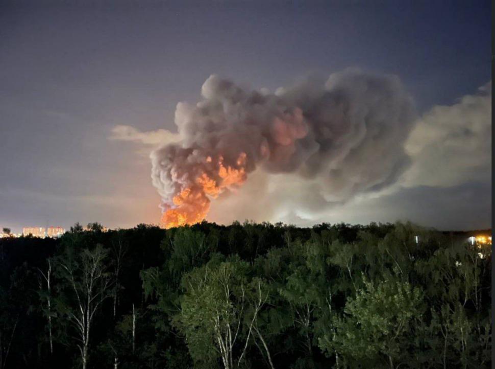 Incendiu în apropiere de reşedinţa lui Vladimir Putin de lângă Moscova 851749