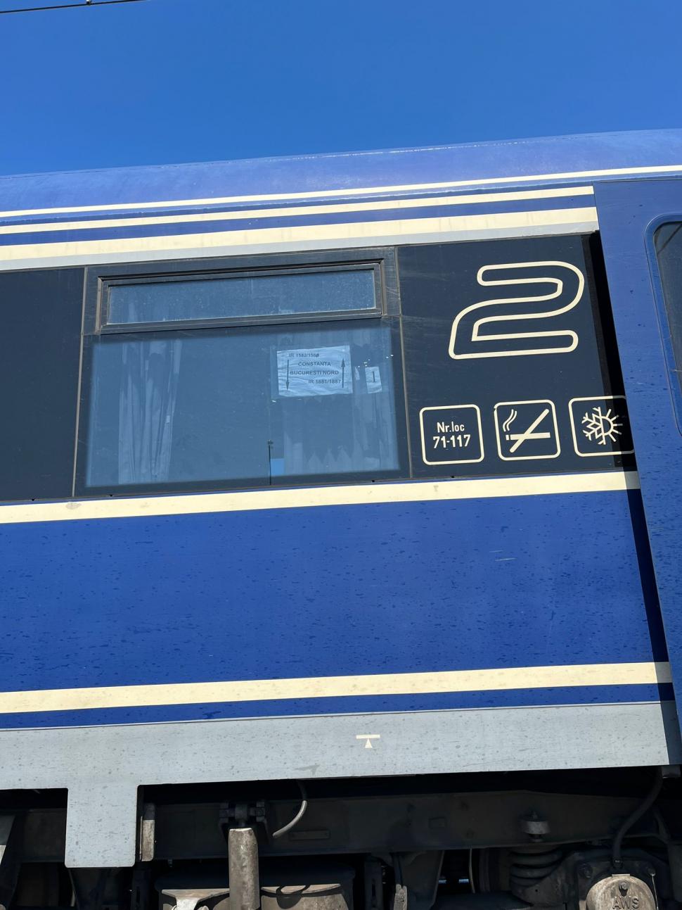 Bărbat lovit mortal de trenul de călători București-Constanța, între Băneasa și Pantelimon! Traficul feroviar este oprit 851856