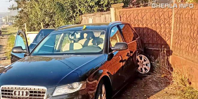 Şofer filmat în timp ce face accident. Era beat şi conducea pe contrasens pe șoseaua Gherla-Cluj 851946