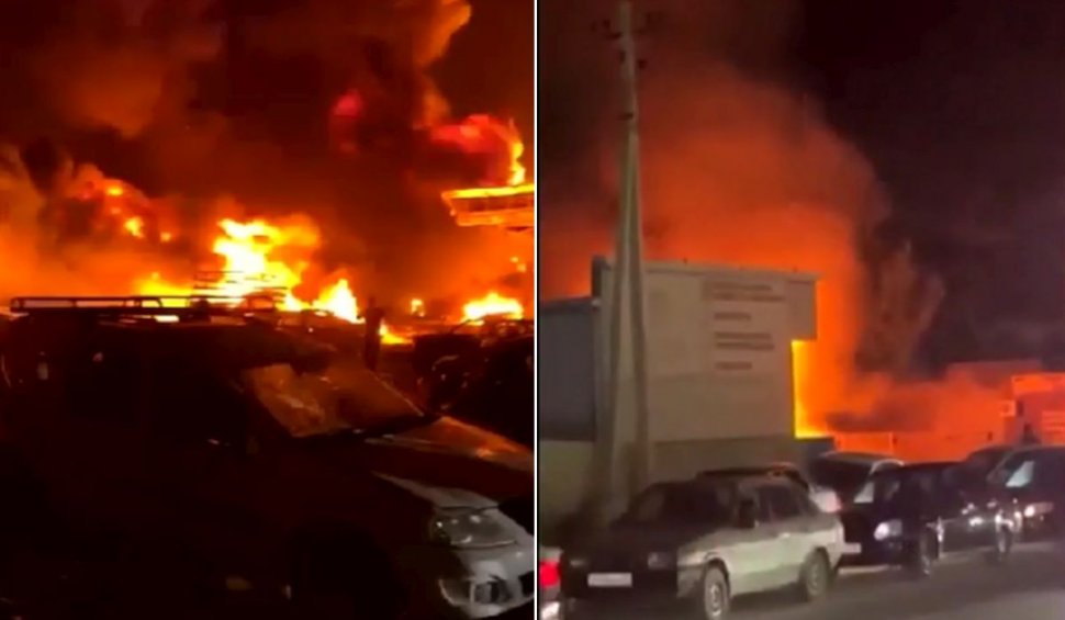 Tragedie în Rusia: aproape 30 de oameni au murit după ce o benzinărie a luat foc și a sărit în aer