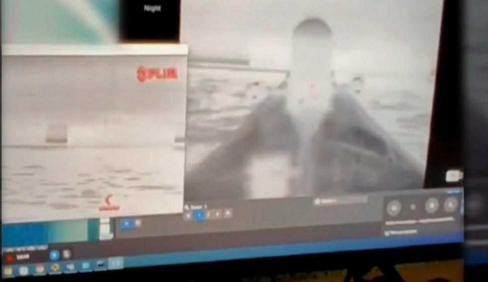 "850 de kilograme de explozibil pe Sea Baby și bum!" | CNN a difuzat în exclusivitate filmul atacului cu drone marine asupra podului Kerci 852459