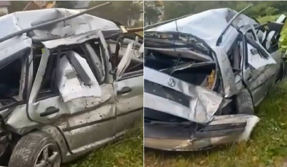 Accident grav în Maramureș. Un tânăr de 19 ani s-a urcat la volanul unei mașini băut și fără permis de conducere