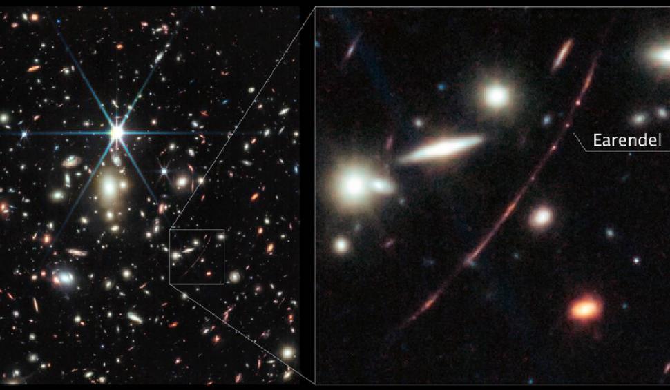 Imagini incredibile cu Earendel, cea mai îndepărtată stea din Univers 852372