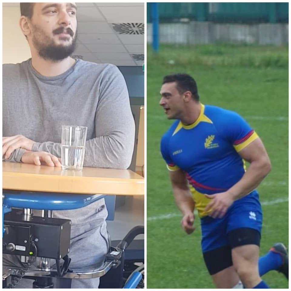 ”Prea tânăr ai plecat” A murit rugbistul Ștefan Stan, după mai mulți ani de chin. Era țintuit într-un scaun cu rotile, în urma unui tragic accident 852863