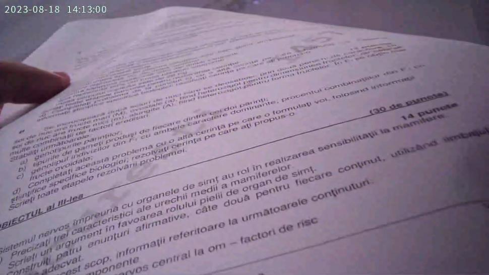 Subiectele la Biologie de la Bacalaureat 2023, sesiunea de toamnă, au fost publicate 852760