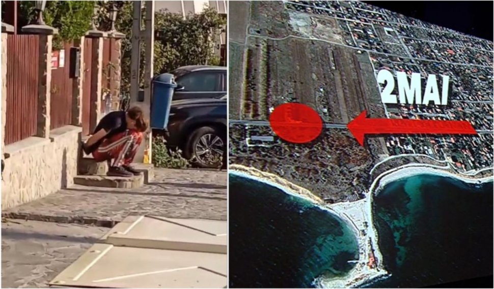 Imagini din satelit cu locul accidentul de la 2 Mai, unde un şofer tânăr a izbit în plin opt oameni, iar doi au murit