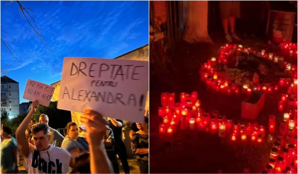 ”Vrem dreptate pentru Alexandra!” Sute de oameni își strigă indignarea în fața spitalului din Botoșani unde Alexandra, tânăra mămică a trei copii, s-a stins din viață