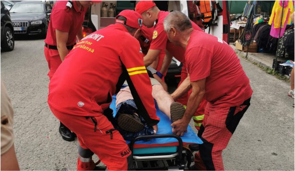 Un turist în șlapi a alunecat și a căzut din telescaun, în zona Pasul Prislop, Borșa | Intervenție de urgență a salvamontiștilor 853229