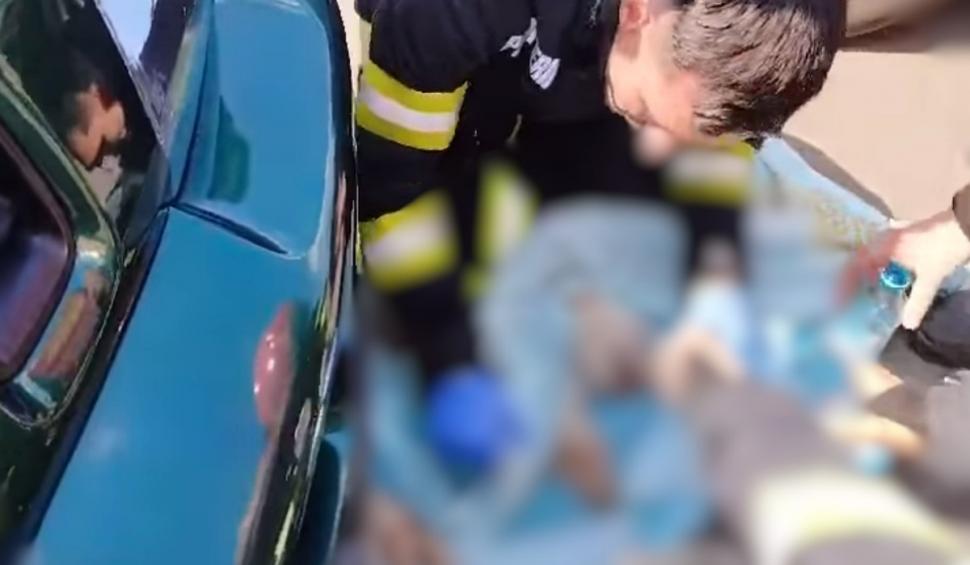 "Nu mi-am dat seama că sunt 50 de grade în mașină" Un câine a murit după ce stăpânul l-a lăsat în maşină, pe caniculă, şi s-a dus la mall, în Cluj-Napoca  853593