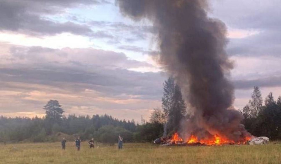 Presa rusă despre prăbușirea avionului în care se afla Evgheni Prigojin