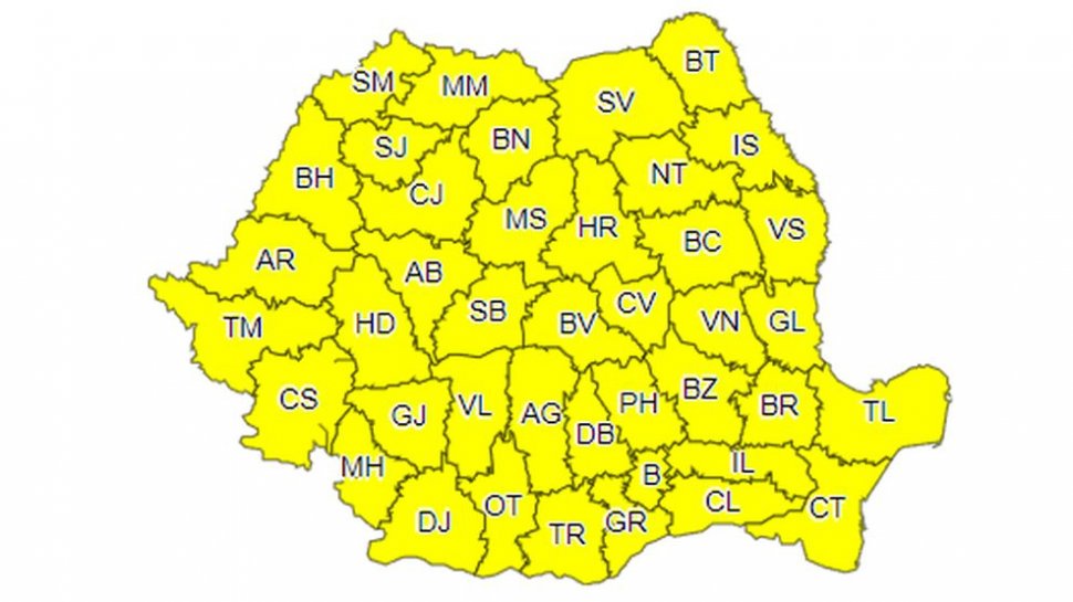România fierbe sub un val de căldură extremă! Cod galben de caniculă pentru toată țara