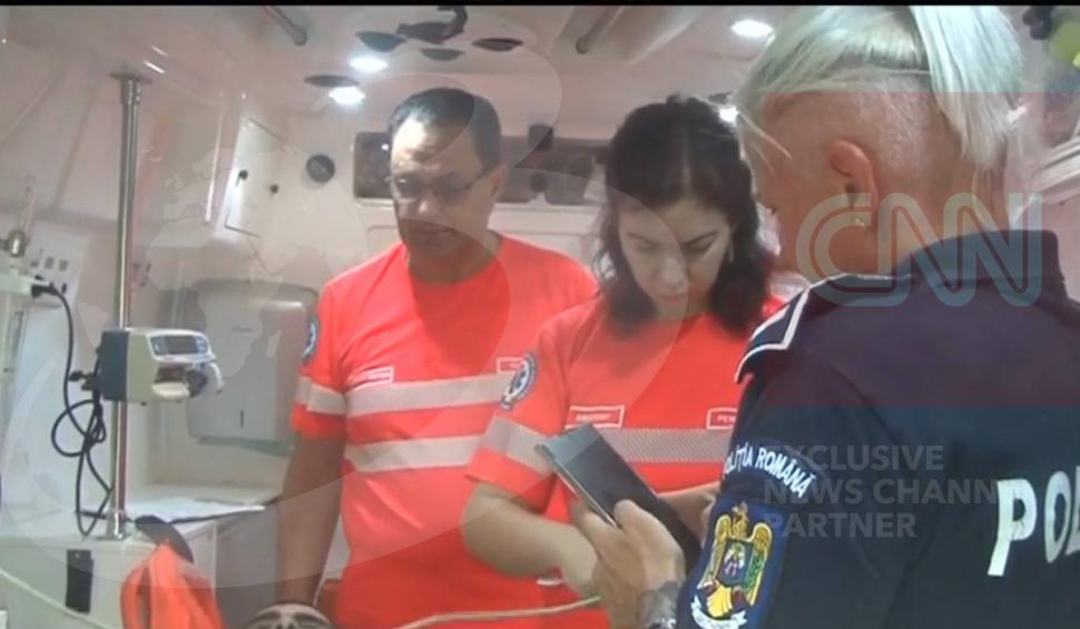 Un șofer drogat a lovit un pieton și trei autoturisme, după ce a furat mașina unui livrator de mâncare, în Timișoara 854523