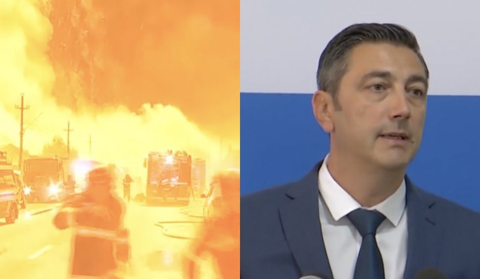 Procurorul General al României, anunț privind explozia de la Crevedia: "A fost un transfer de GPL între două cisterne, montând un furtun de livrare"