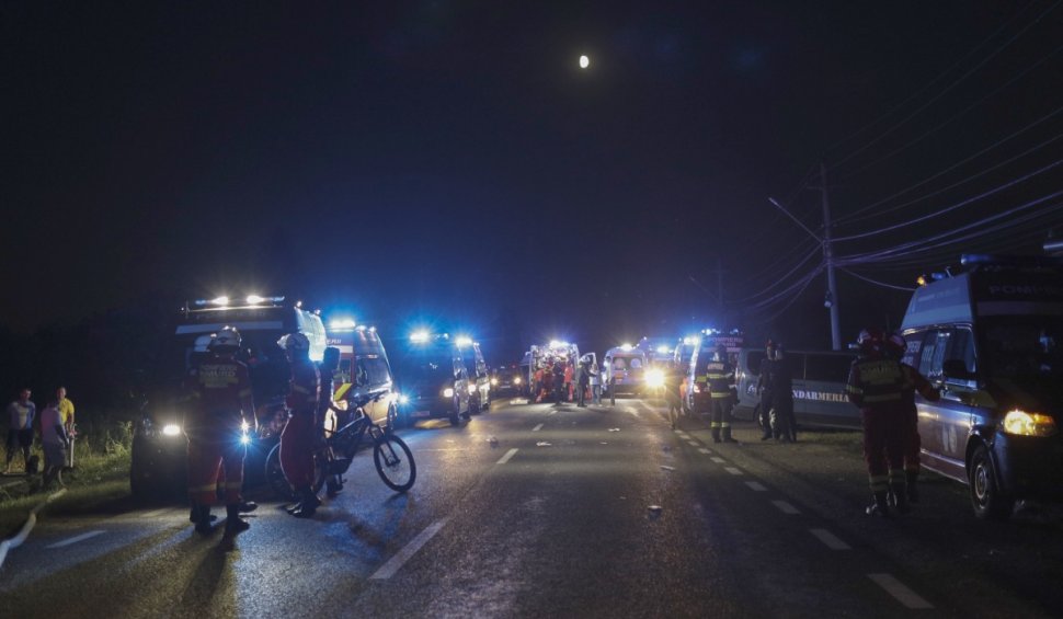 Trafic blocat, după explozia de la Crevedia și accidentul grav din Alba: Circulația este oprită pe DN1 și DN1 A