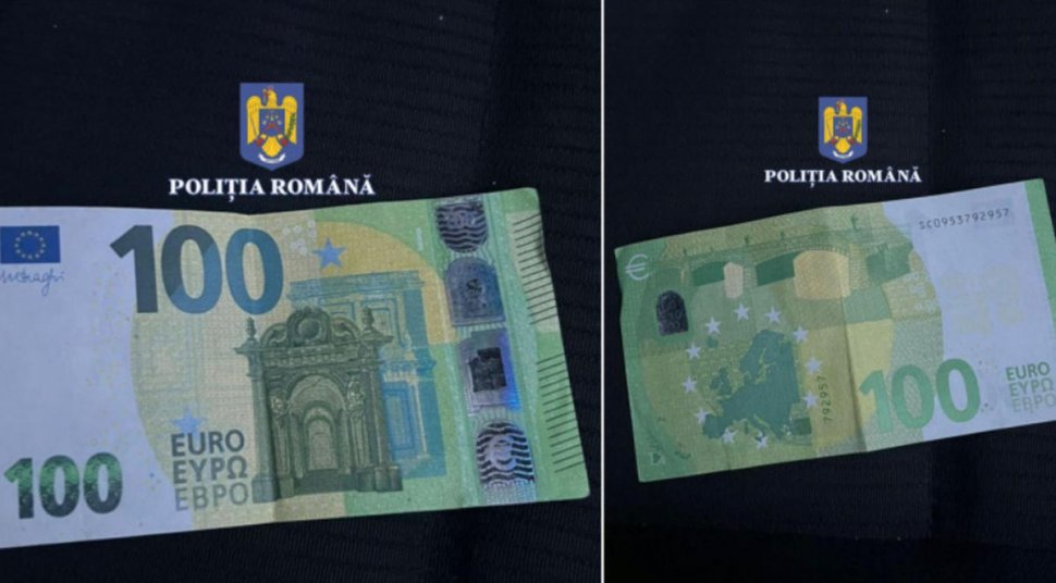 Bani falși în Satu Mare! Un bărbat a plasat mii de euro falsificați prin tot județul