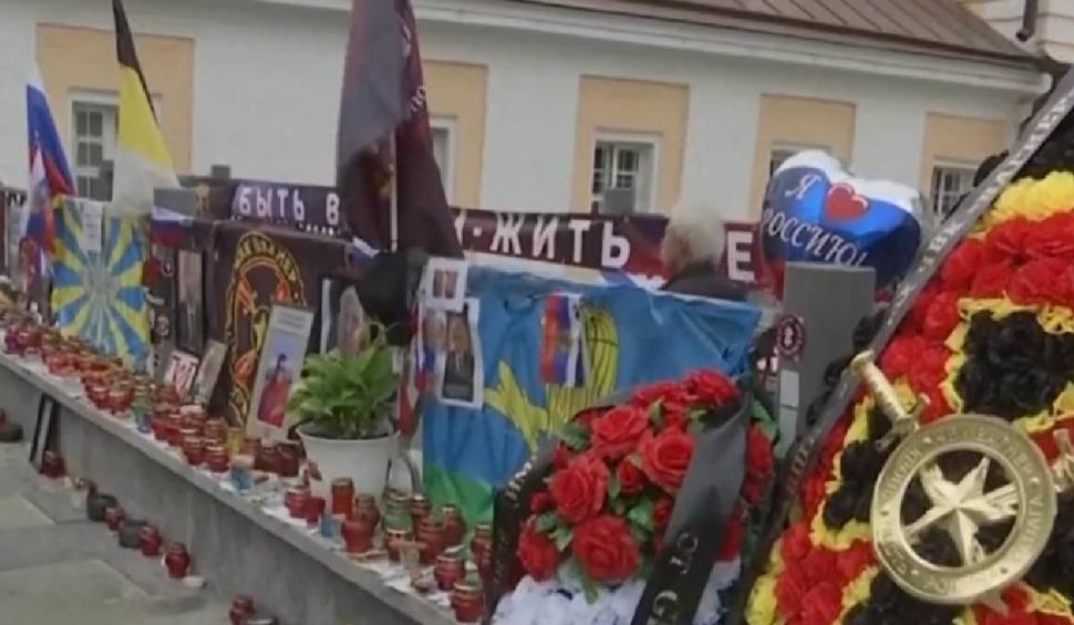 Evgheni Prigojin a fost înmormântat într-un cimitir mic şi retras de lângă Sankt Petersburg 855249