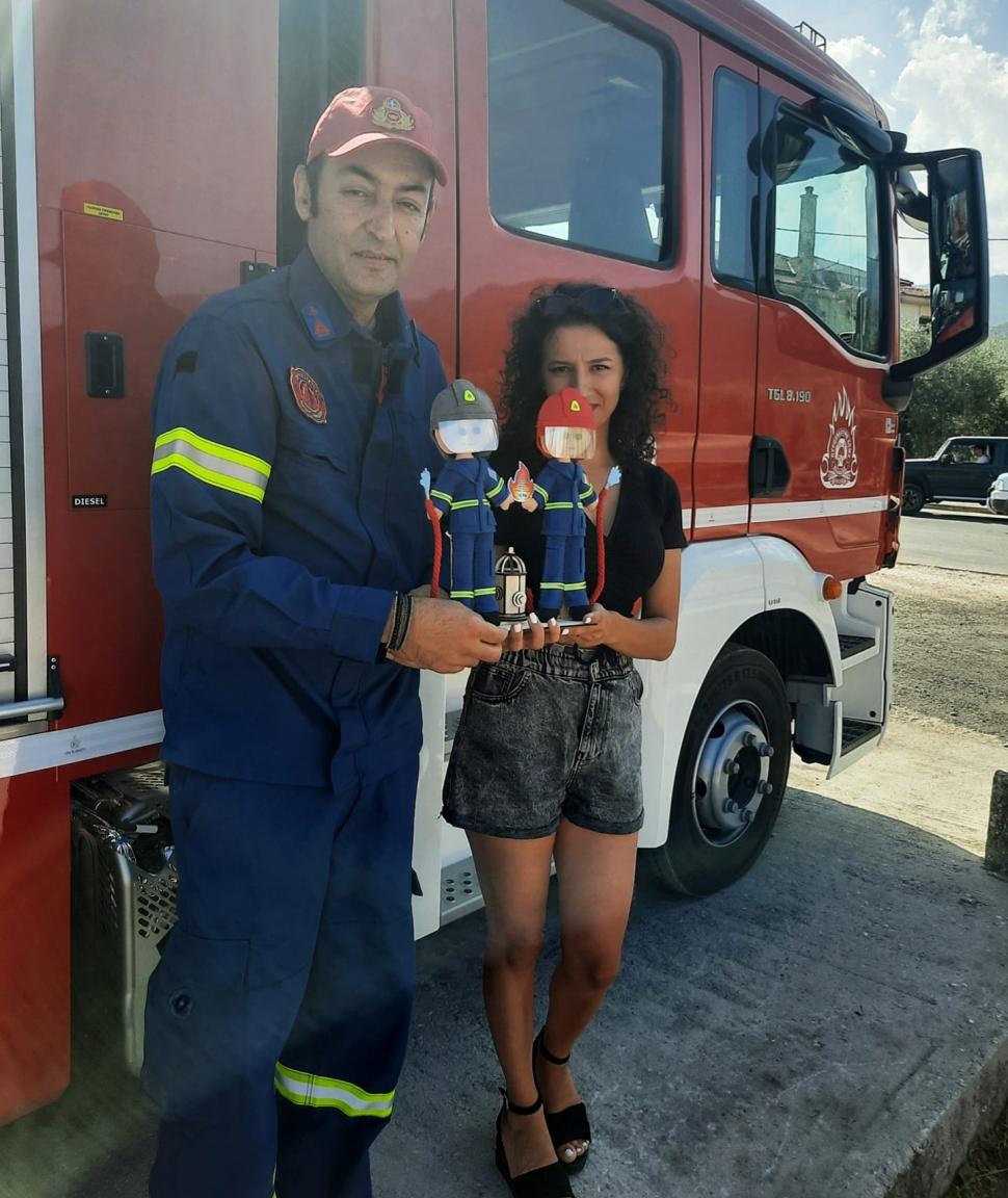  Cadoul inedit făcut de o româncă pompierilor din Thassos: "Am vrut să îmi arăt respectul față de acești supereroi"  855633