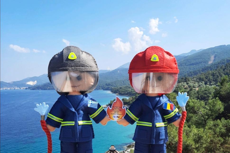  Cadoul inedit făcut de o româncă pompierilor din Thassos: "Am vrut să îmi arăt respectul față de acești supereroi"  855637