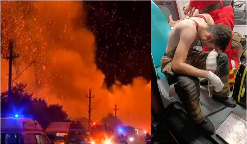 Pericolul de explozie la Crevedia a fost eliminat. ISU Dâmboviţa anunţă că intervenţia s-a încheiat 855743