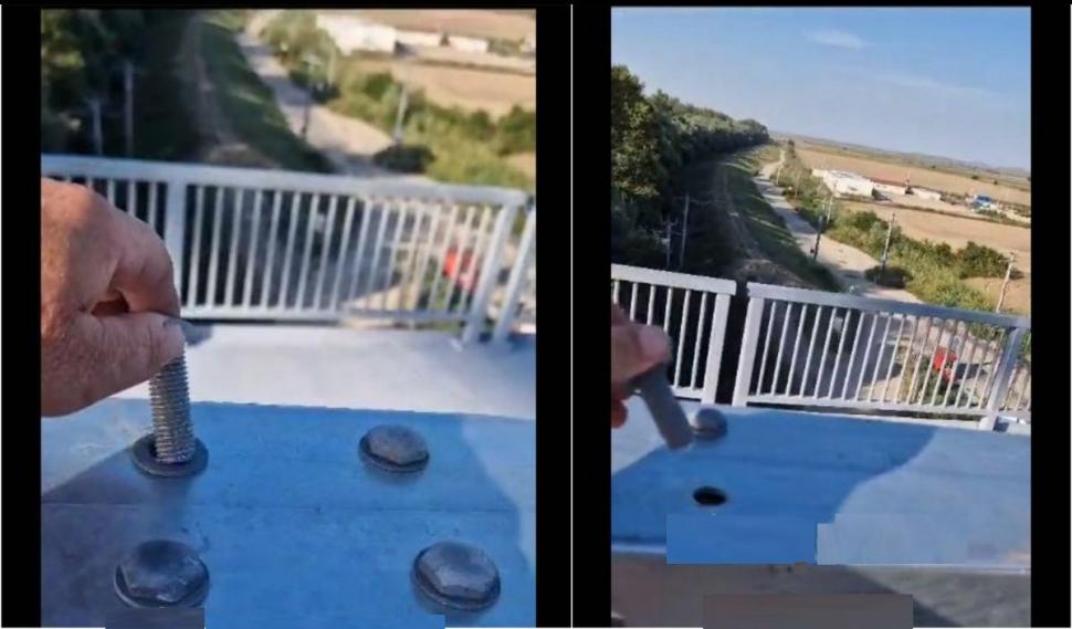 Operaţiunea de numărare a șuruburilor continuă la podul peste Dunăre de la Brăila | Anunţul CNAIR 855758