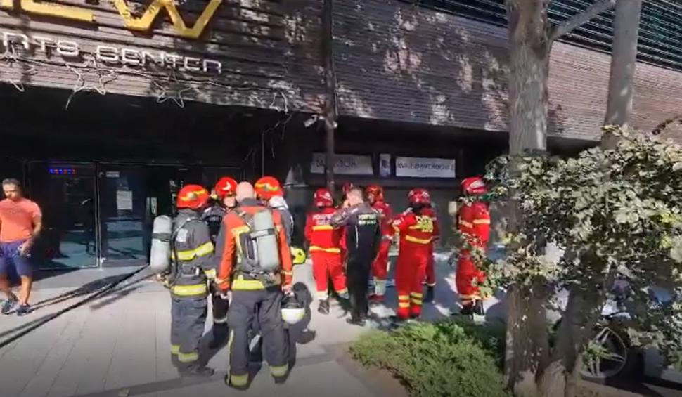 Incendiu puternic la o saună dintr-un cunoscut centru de distracţii din Constanța  855828