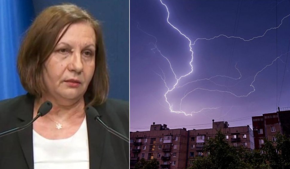 Vară la început de toamnă. Elena Mateescu, şefa ANM: "Urmează averse de ploi, descărcări electrice şi vânt"