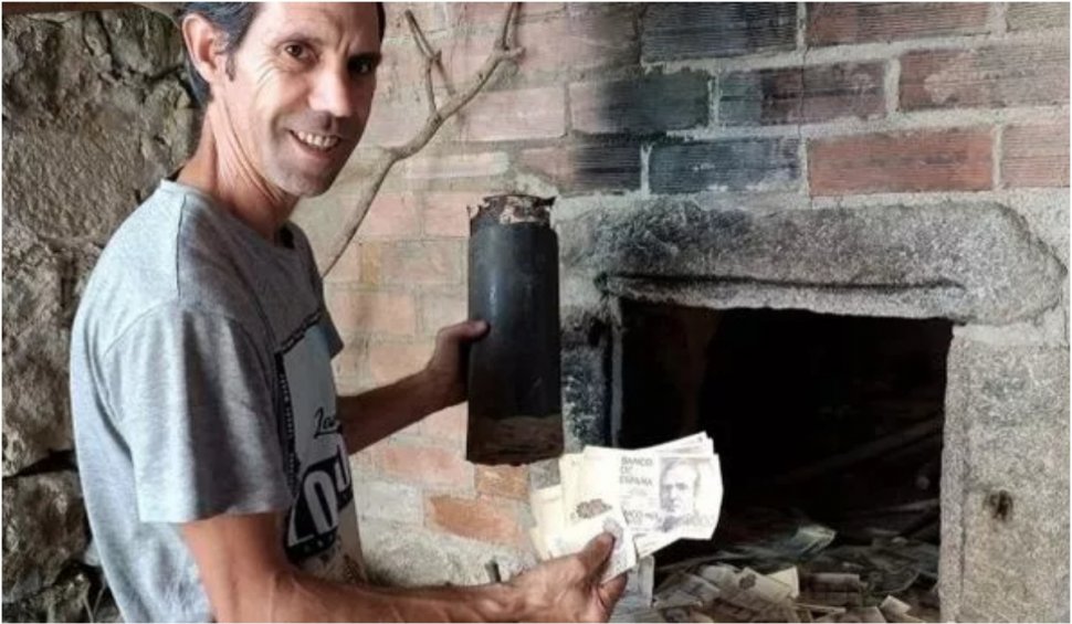 Un bărbat care îşi renova casa a descoperit în jur de 60.000 euro în pereţi