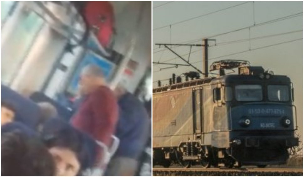 "Ne e frică să nu se apridă" | Călătorie de coșmar cu un tren defect pe ruta Cluj-Timişoara. Reacţia călătorilor