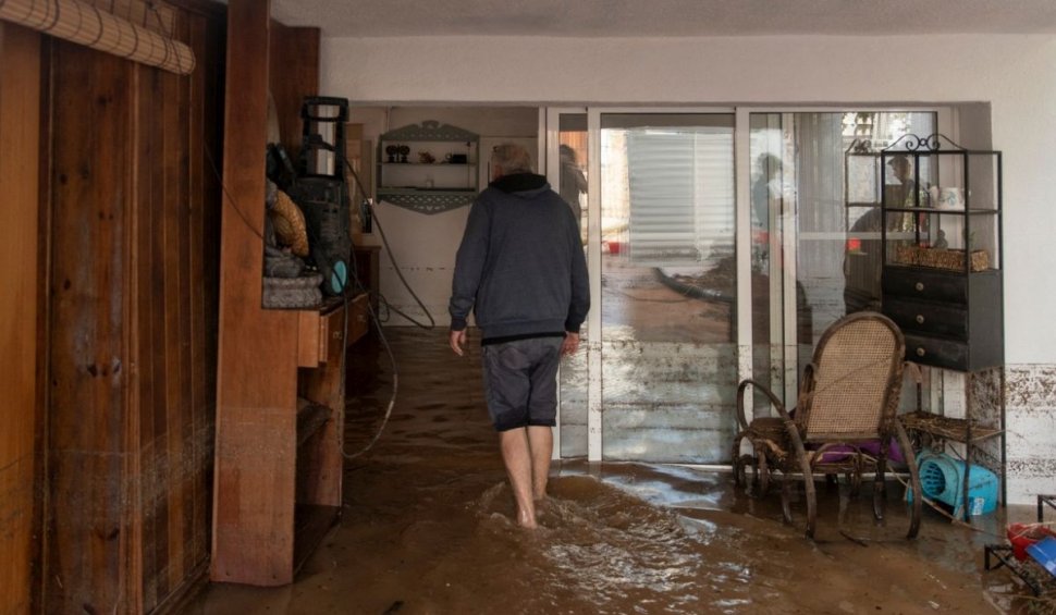 Madridul, devastat de potop, după ce autoritățile au prognozat 120 de litri pe metrul pătrat