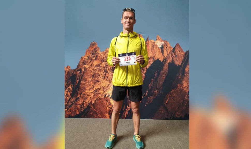El este Marius Iorga, profesor de religie și ultramaratonistul care a încheiat una dintre cele mai dure curse din lume