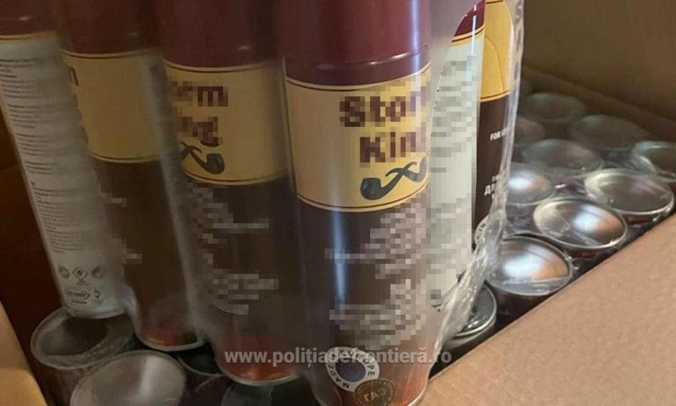 Zeci de tone de substanțe inflamabile fără documente, descoperite într-un camion, la Vama Giurgiu 856295