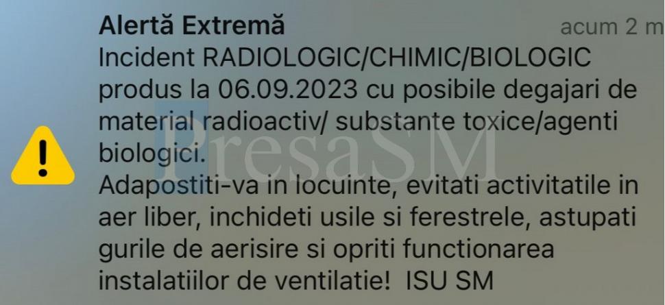 Pericol de explozie în Satu Mare, lângă o stație de combustibil. Mesaj RO-ALERT: ”Incident radiologic, chimic sau biologic” 856854