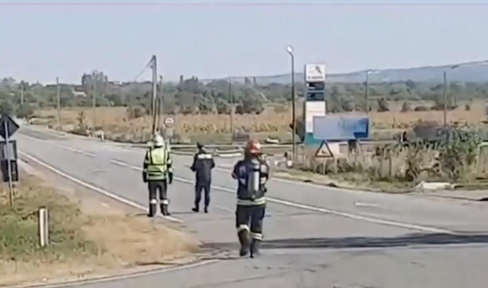 Pericol de explozie în Satu Mare, lângă o stație de combustibil. Mesaj RO-ALERT: ”Incident radiologic, chimic sau biologic” 856856