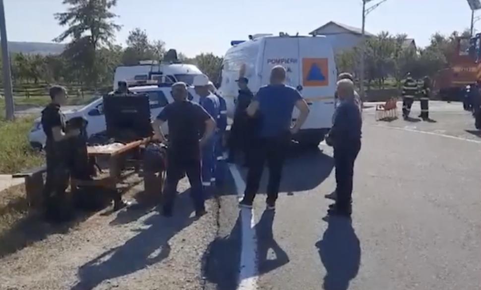 Pericol de explozie în Satu Mare, lângă o stație de combustibil. Mesaj RO-ALERT: ”Incident radiologic, chimic sau biologic” 856858