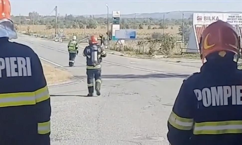 Pericol de explozie în Satu Mare, lângă o stație de combustibil. Mesaj RO-ALERT: ”Incident radiologic, chimic sau biologic” 856860